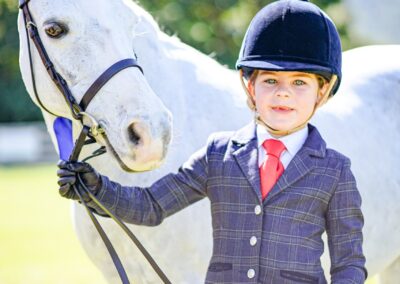 Child with horse